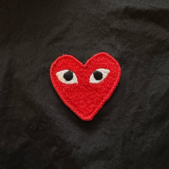 COMME DES GARCONS PLAY WOMENS DRESS SHIRT - Picture 4 of 4